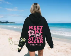 Meet Me at the Ocean Hoodie - Perfect for Your Granola Girl Aesthetic Summer Outfits