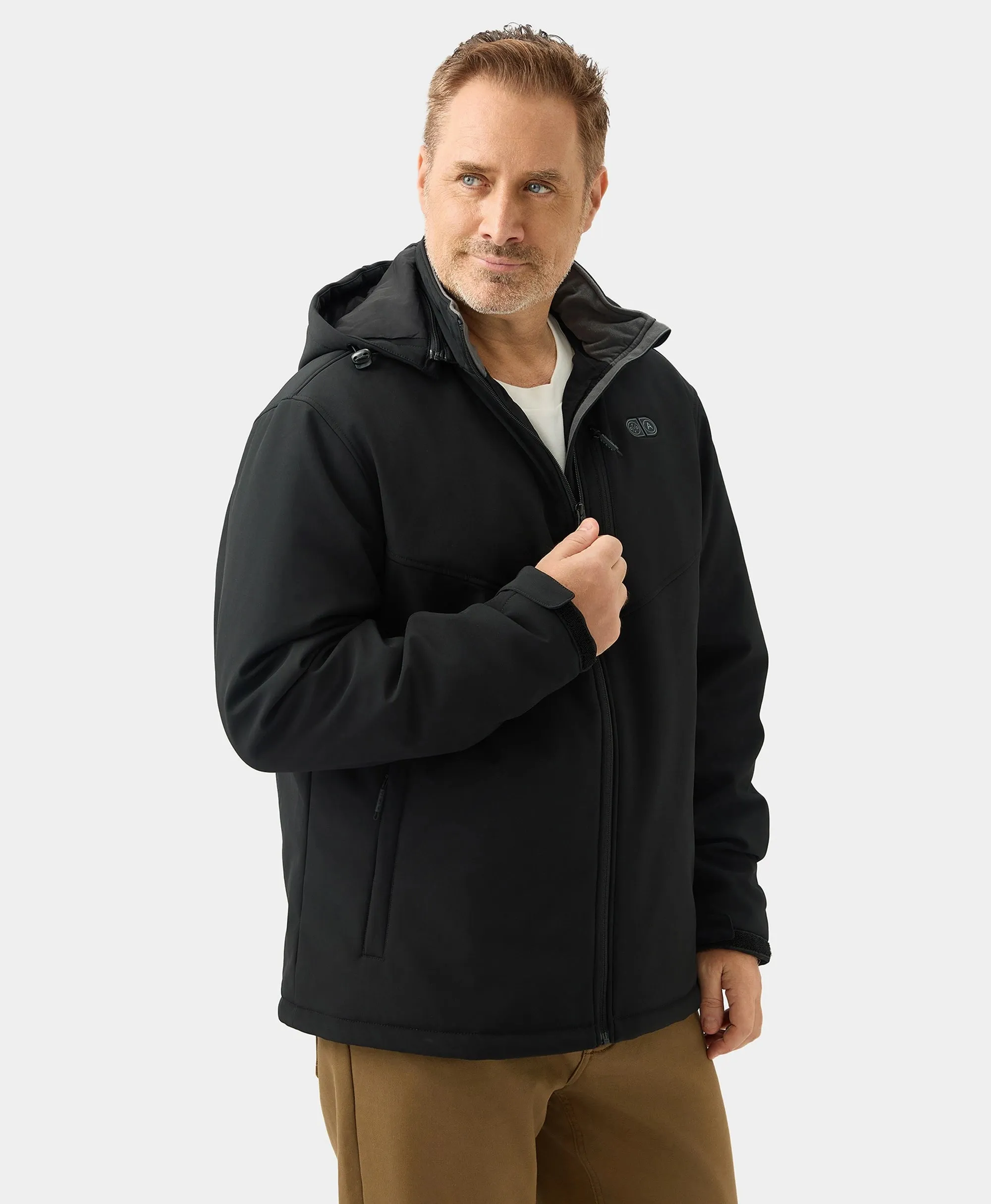 Men's Heated Dual Control Jacket with 5 Heating Zones (Pocket Heating) (Apparel Only)