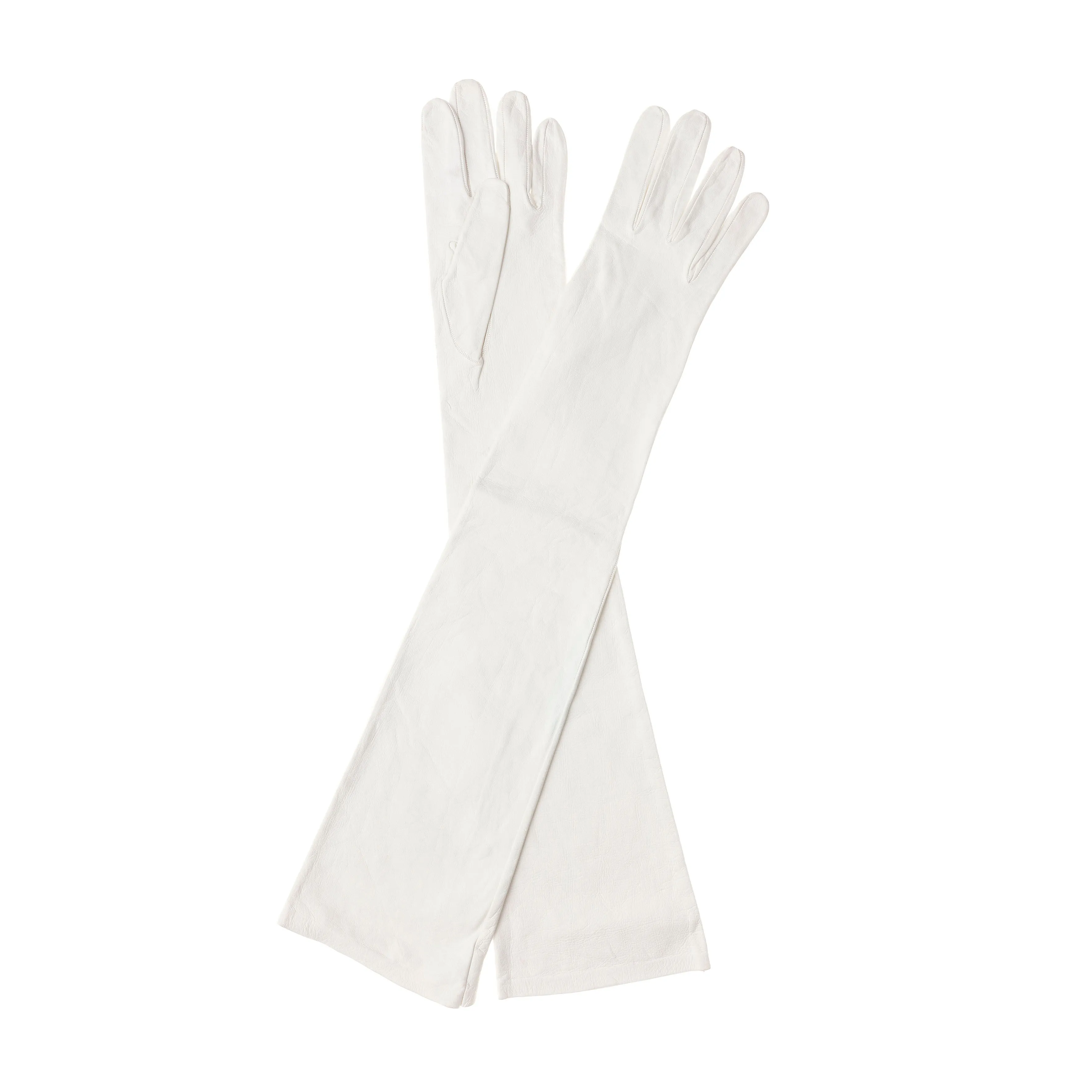 Montserrat 14BT - Women's Silk Lined Leather Opera Gloves