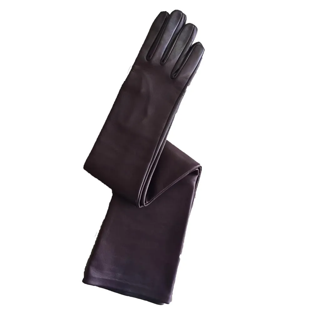 Montserrat 16BT - Women's Silk Lined Leather Opera Gloves