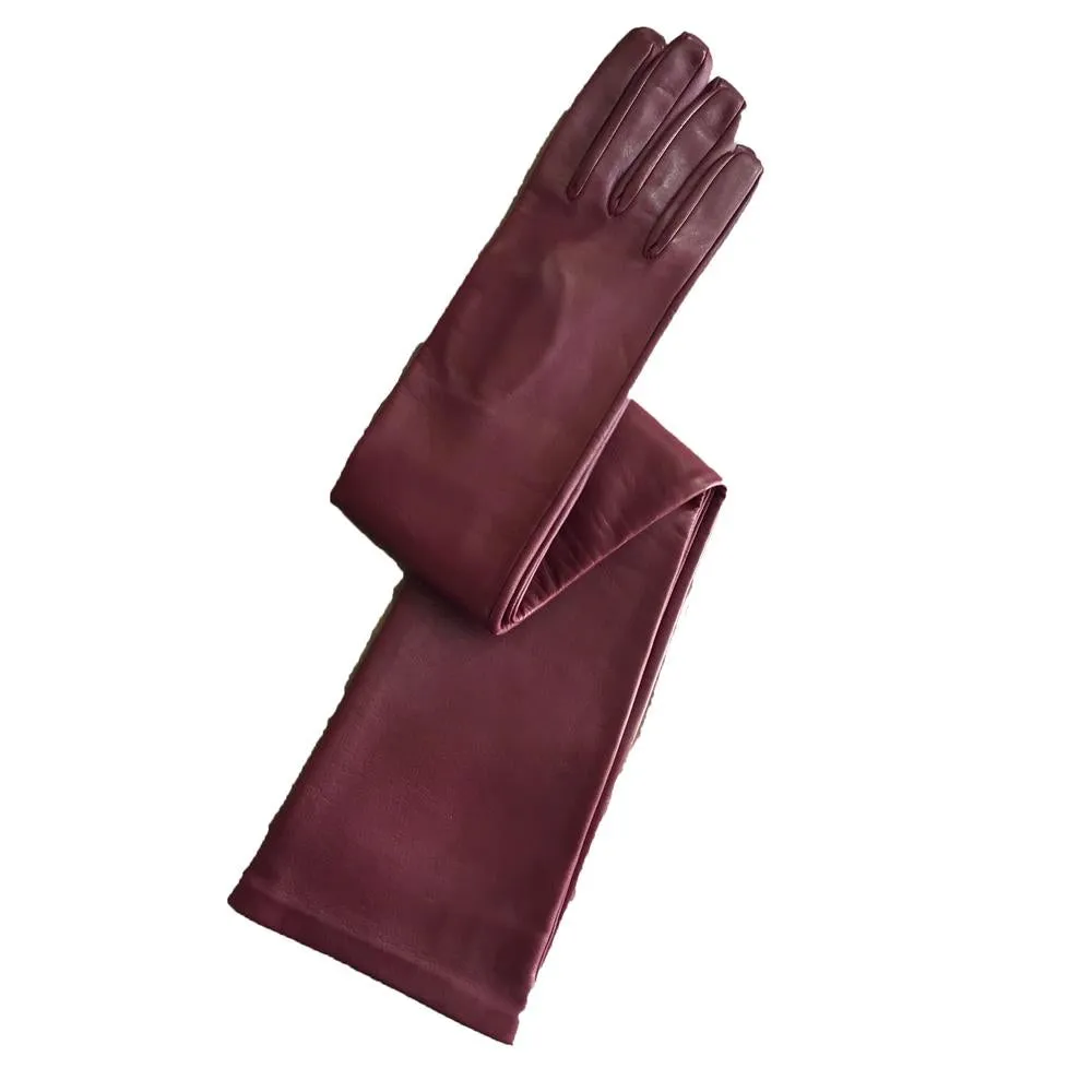 Montserrat 16BT - Women's Silk Lined Leather Opera Gloves