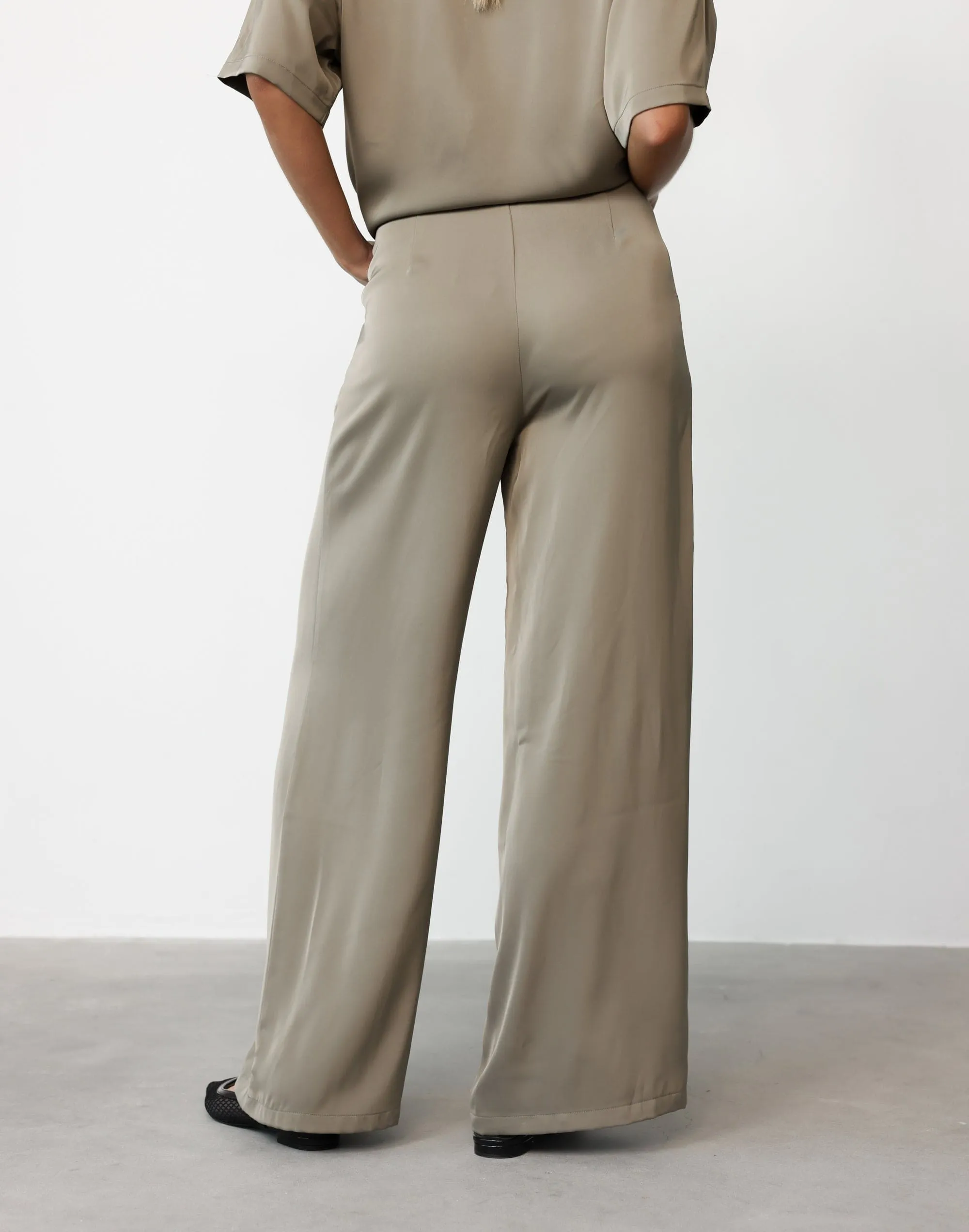 Morena Pants (Dusty Olive)