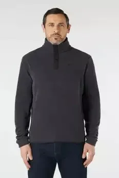 Musto Classic Fleece pullover in Carbon 85006-844