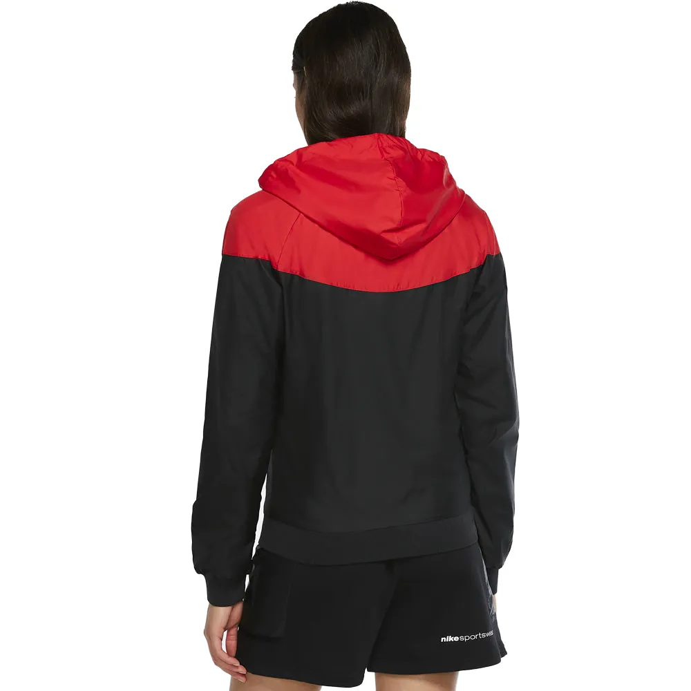 Nike Women's Liverpool FC Windrunner Jacket Black/University Red