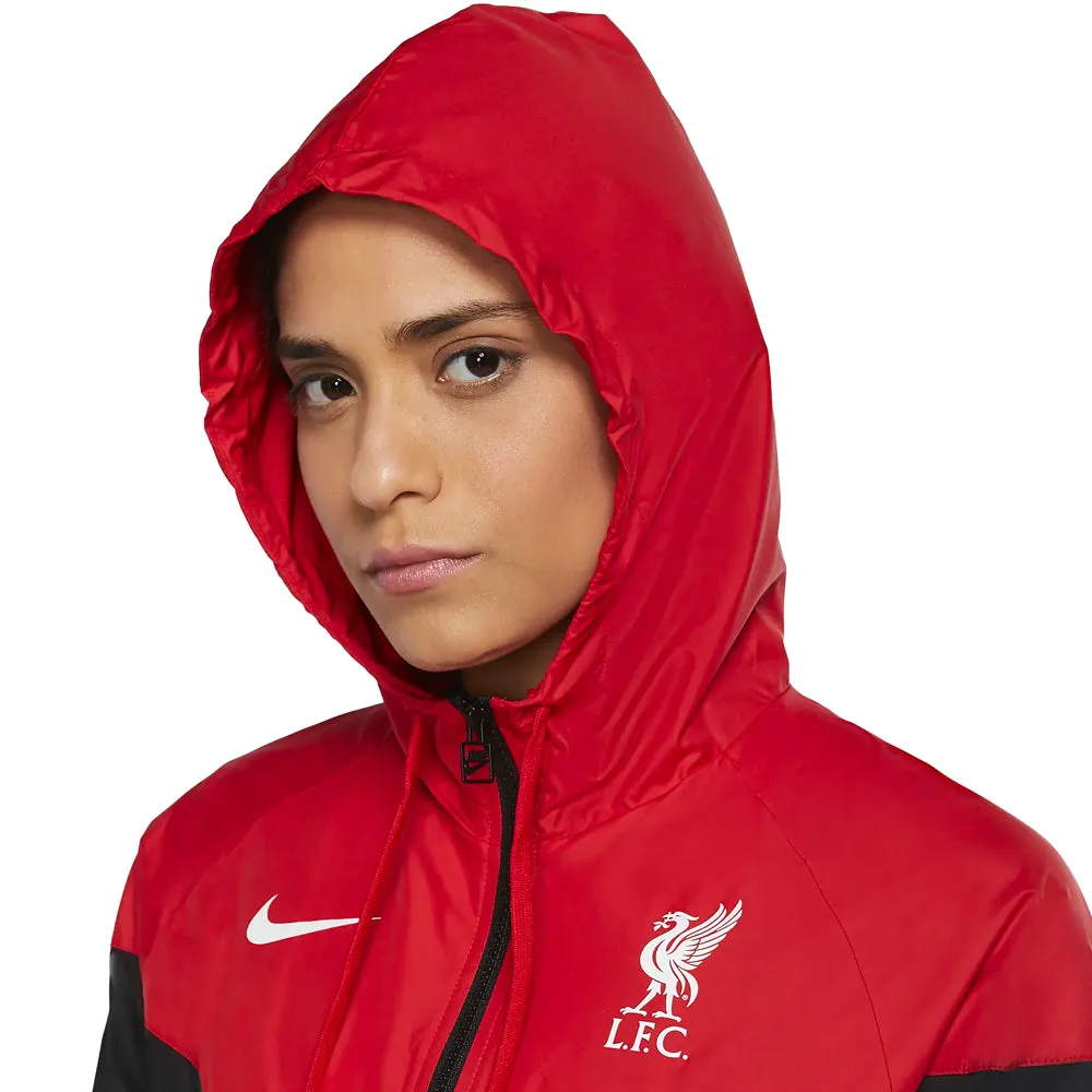 Nike Women's Liverpool FC Windrunner Jacket Black/University Red