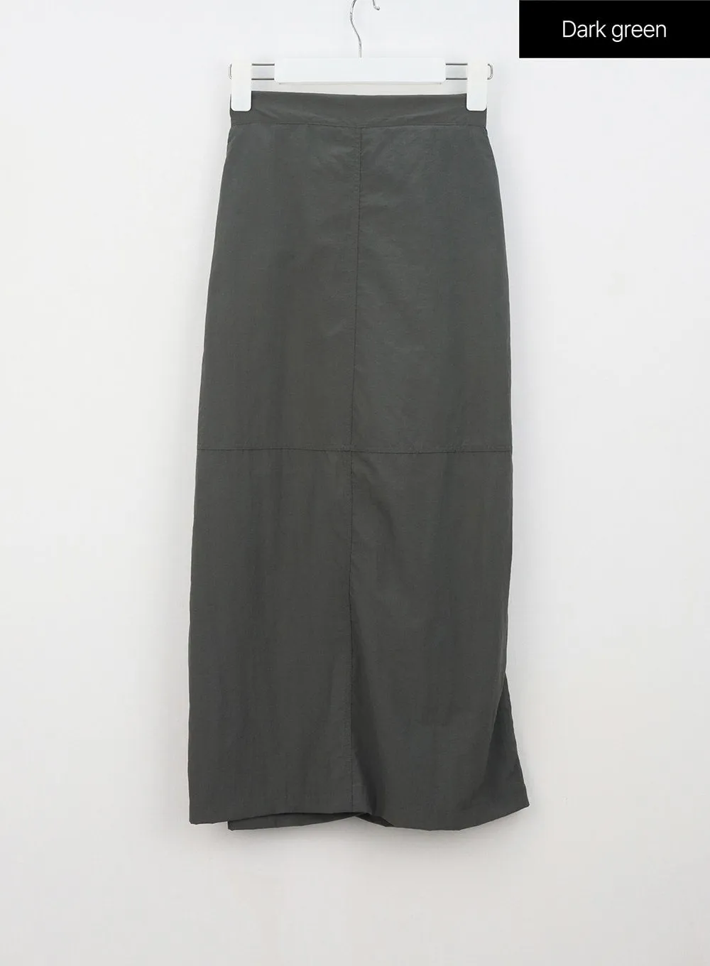 Nylon Maxi Skirt OU314