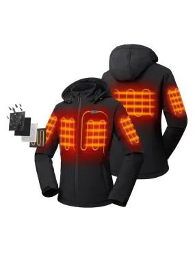 (Open-box) Women's Dual Control Heated Jacket with 5 Heating Zones  (Battery Set Not Included)