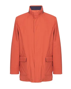 Orange Waterproof Coat