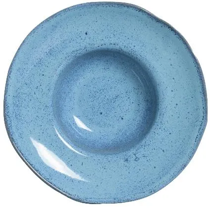 Organic Breeze Deep Rim 11" Stoneware Plate Set