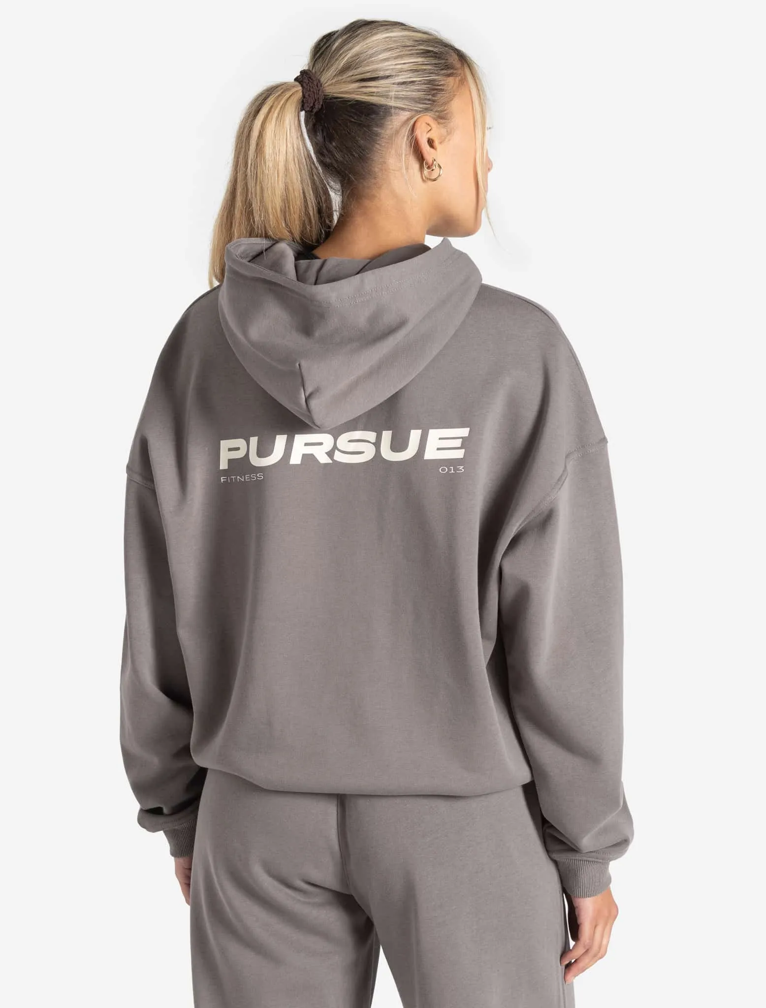 Oversized Hoodie - Mushroom Grey