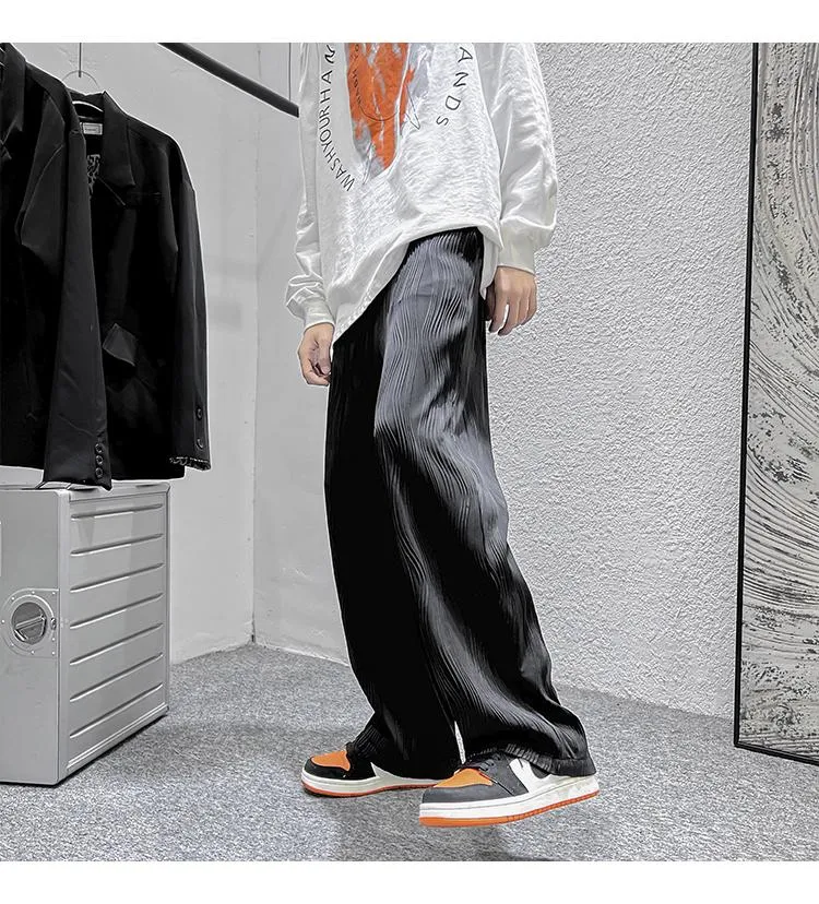 Oversized Pants Wide Pants Japanese Men Harajuku Streetwear Casual Trousers Hip Hop Loose Sport Sweatpants Skateboard Pants