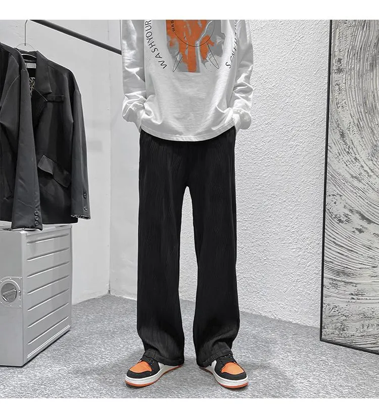 Oversized Pants Wide Pants Japanese Men Harajuku Streetwear Casual Trousers Hip Hop Loose Sport Sweatpants Skateboard Pants