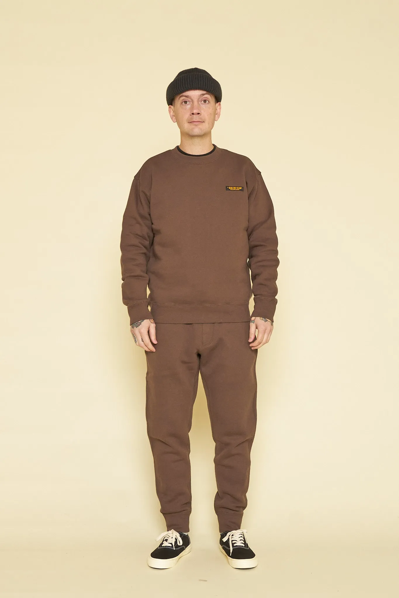 Rats Jogger Sweat Pants - Brown