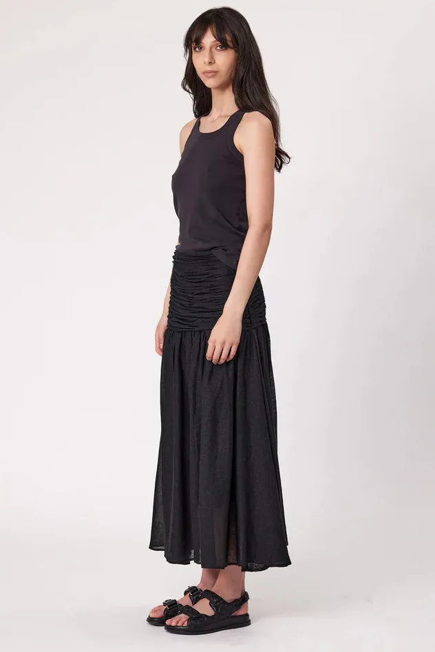 Remain - Fallon Maxi Skirt, Black