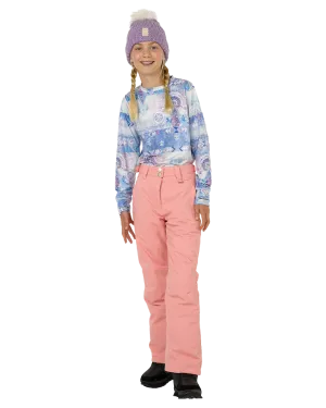 Rojo BF4EVA Girl's Snow Pant - Pink Icing - 2023