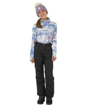 Rojo BF4EVA Girl's Snow Pant - True Black - 2023