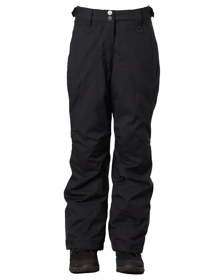 Rojo BF4EVA Girl's Snow Pant - True Black - 2023