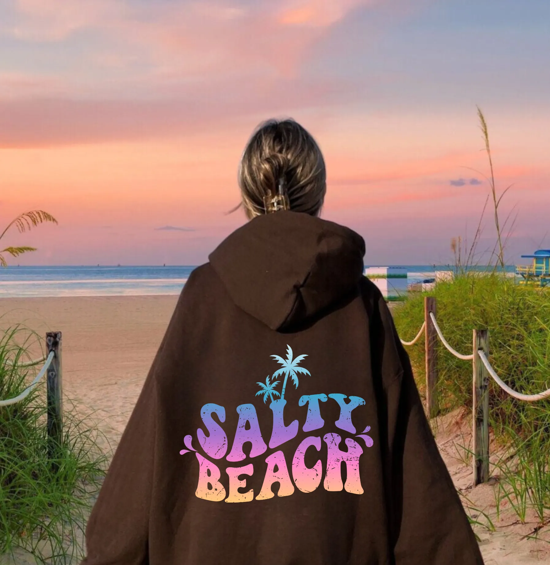 Salty Beach Hoodie