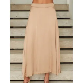 Satin Maxi Skirt