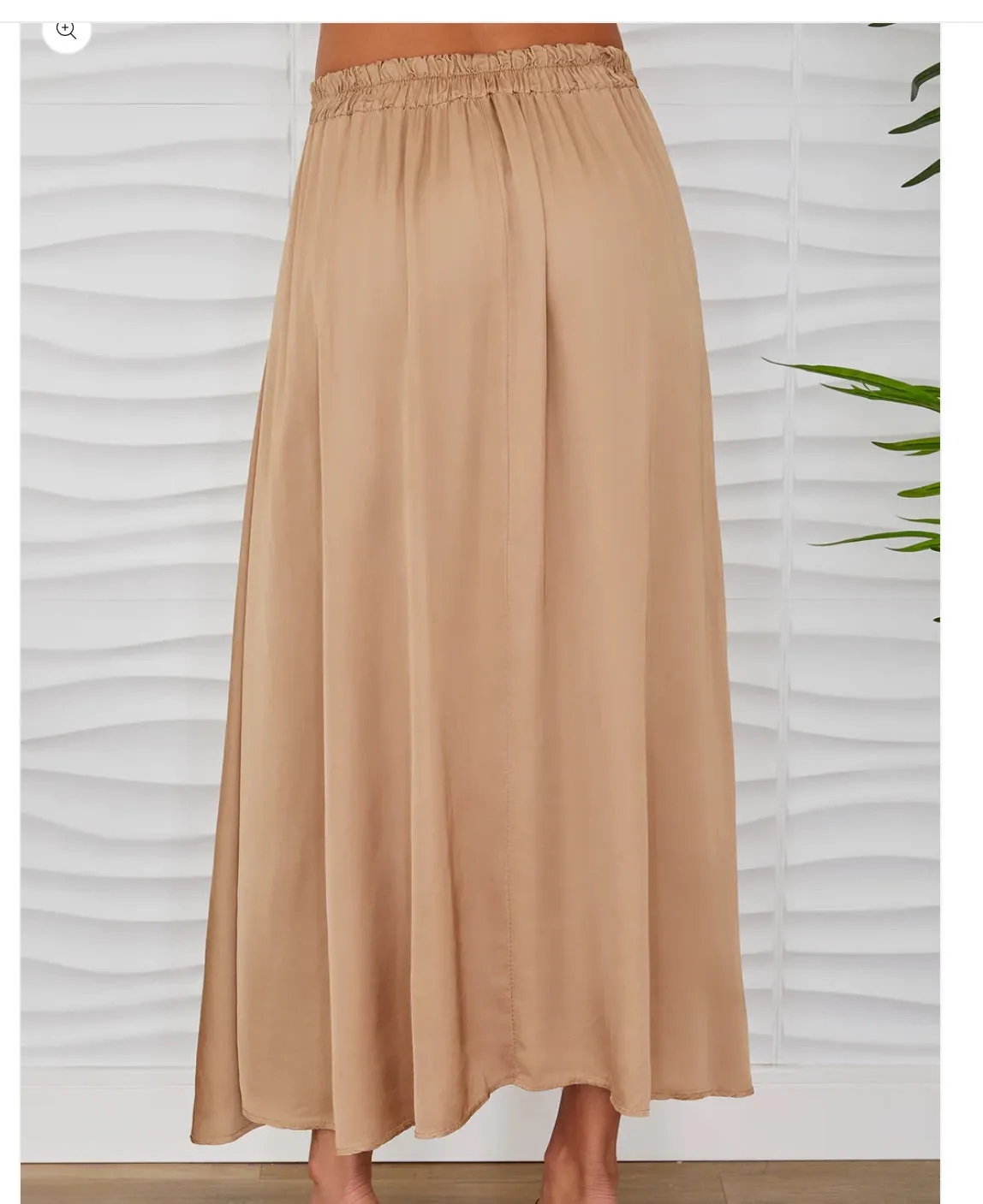 Satin Maxi Skirt