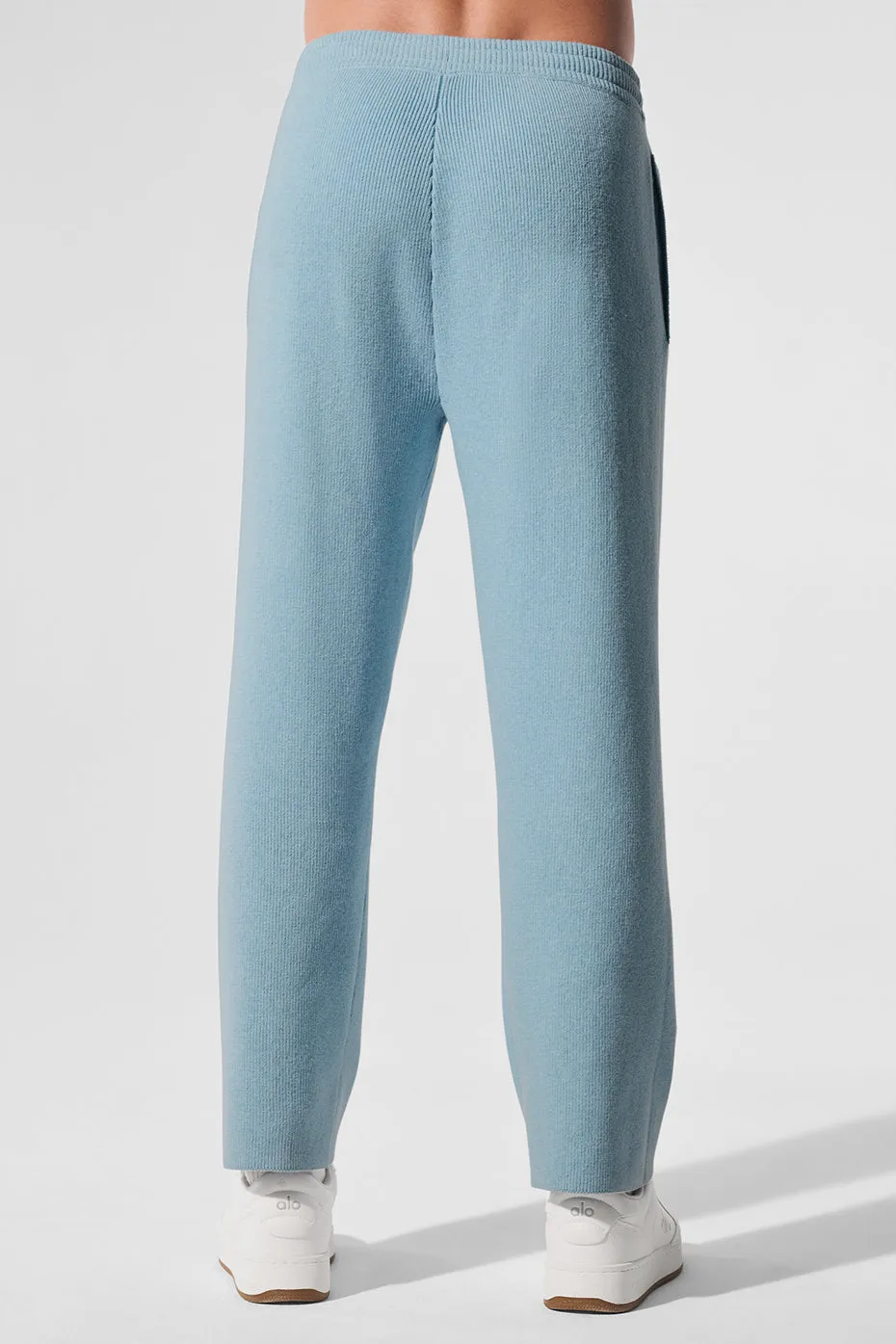 Scholar Straight Leg Sweatpant - Celestial Blue Heather