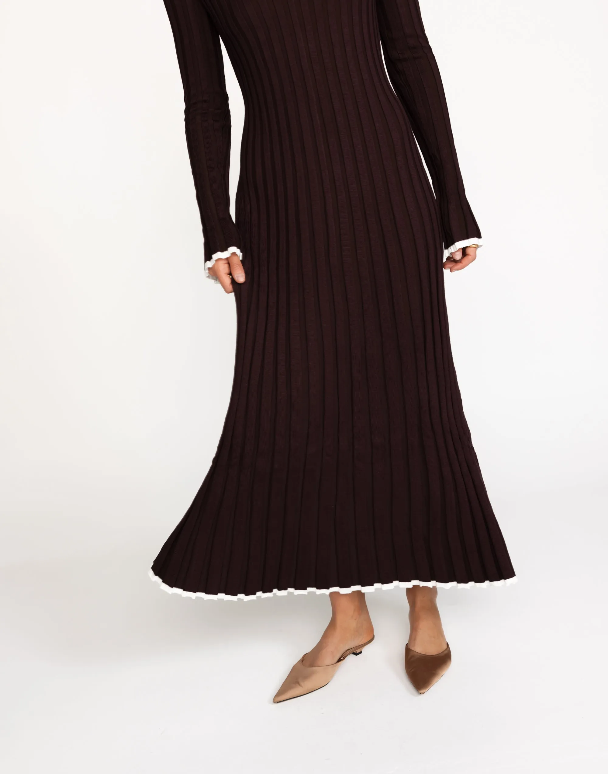 Sloane Maxi Dress (Chocolate)