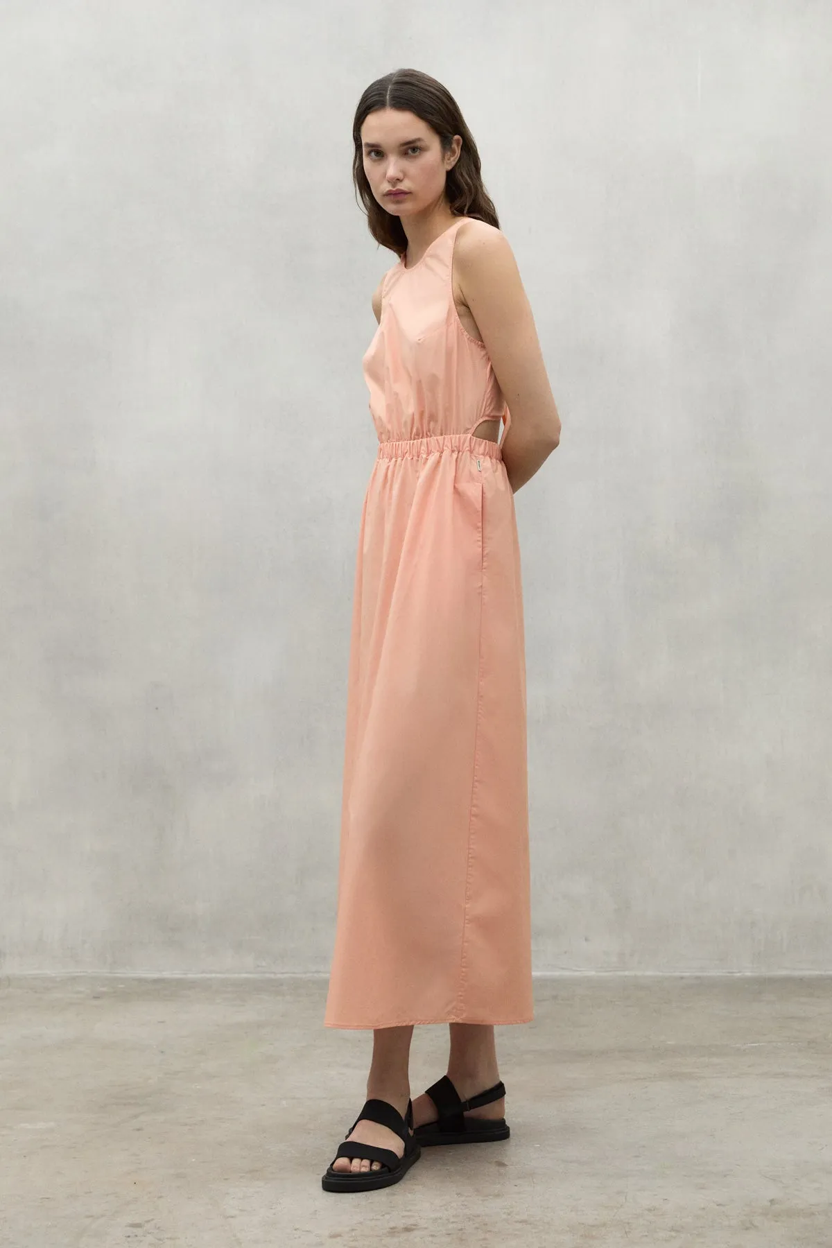 Soft Coral Galena Dress Ecoalf