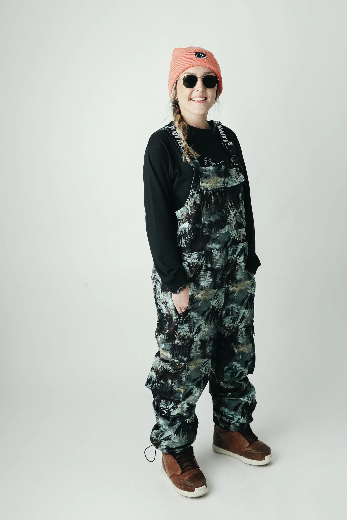 Softshell Bib Pants - Jungle Ferns