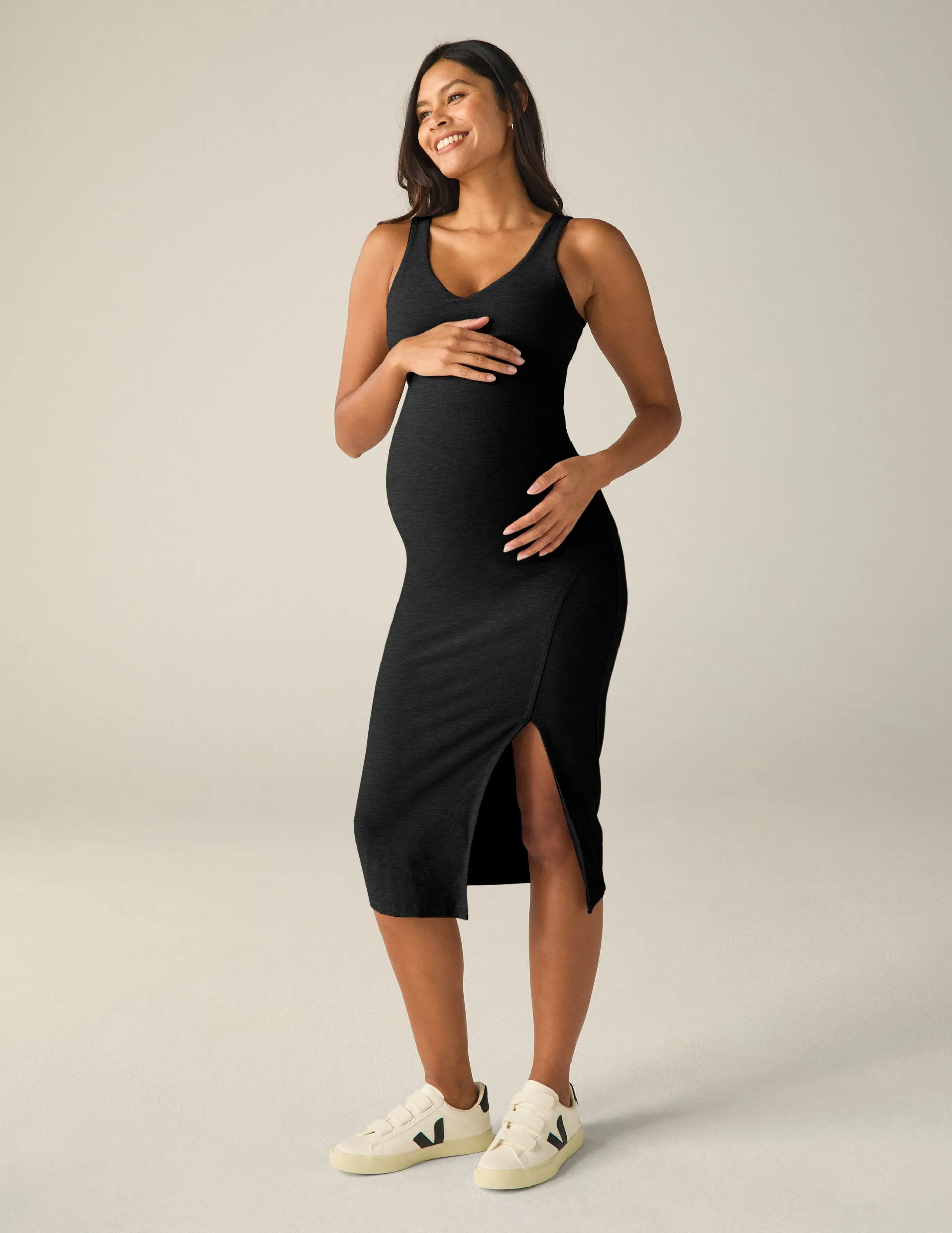 Spacedye Inspire Maternity Midi Dress