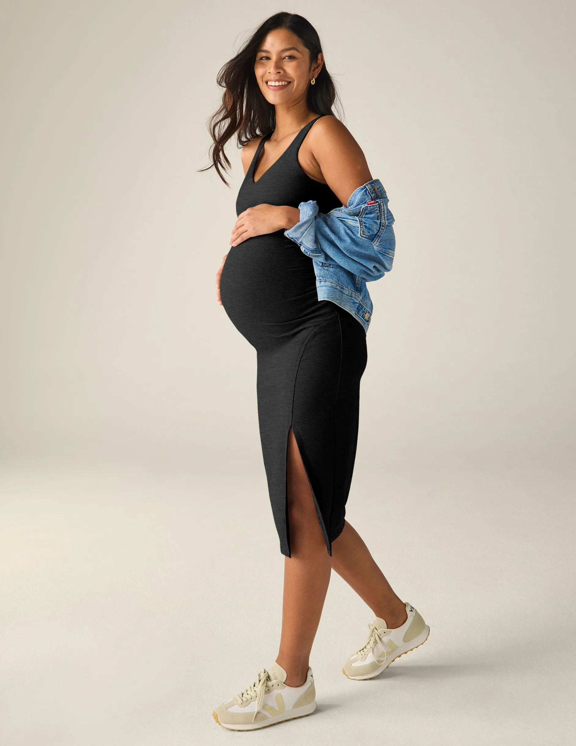 Spacedye Inspire Maternity Midi Dress