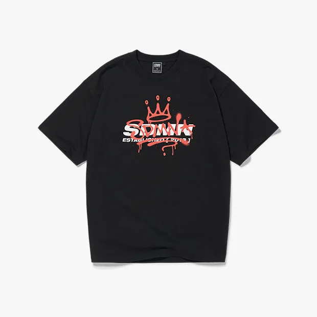 Spray T-Shirt [Black/Red]