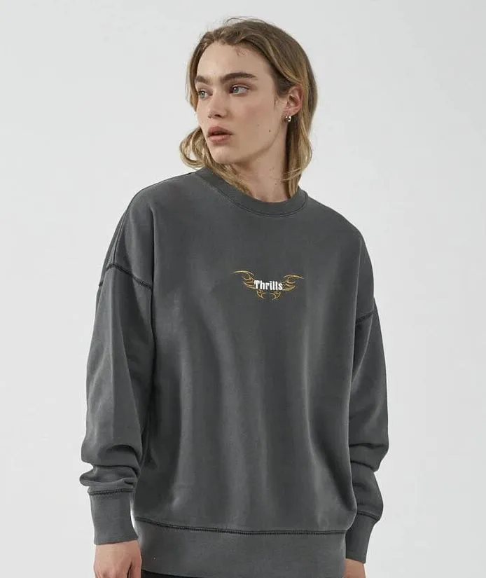 THRILLS GOLDEN WINGS SLOUCH CREW