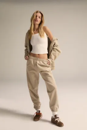 Varsity Sweatpants - Sand