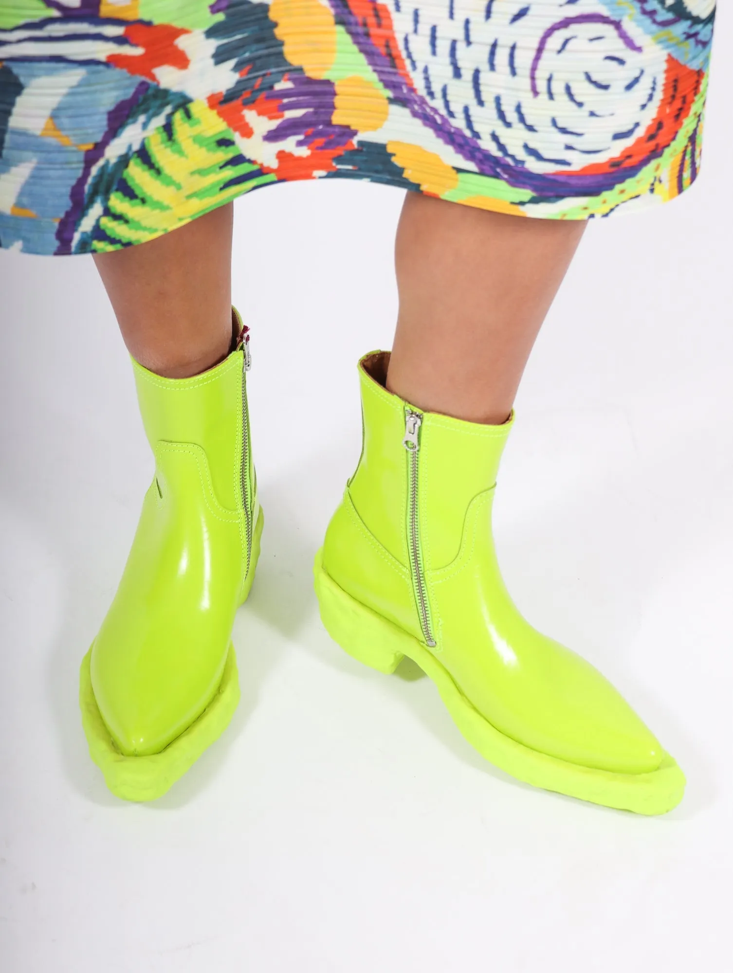 Venga Boots in Green by Camper Lab