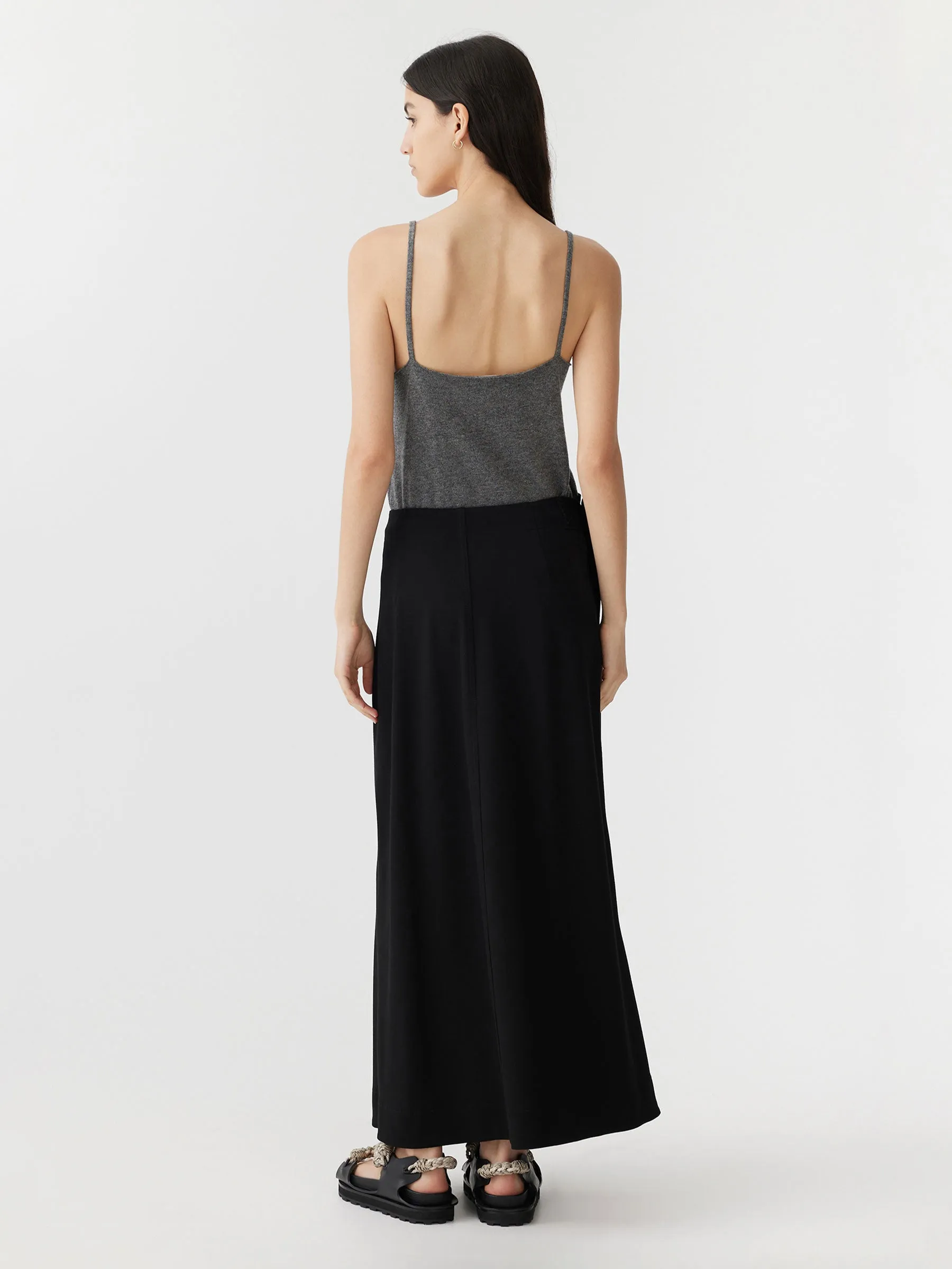 viscose jersey wrap skirt