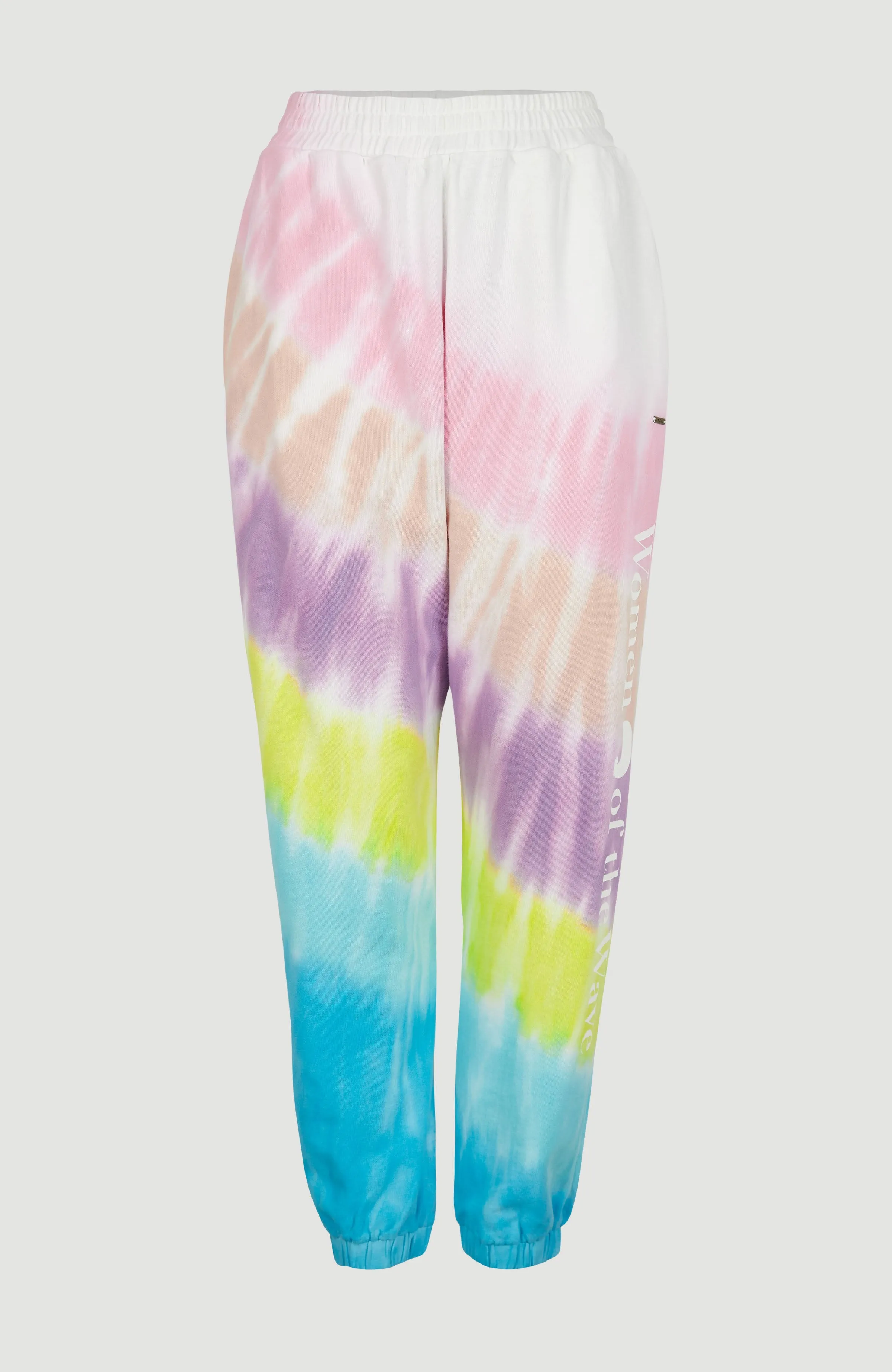 Women Of The Wave High-Waist Pants | Blue Tie Dye