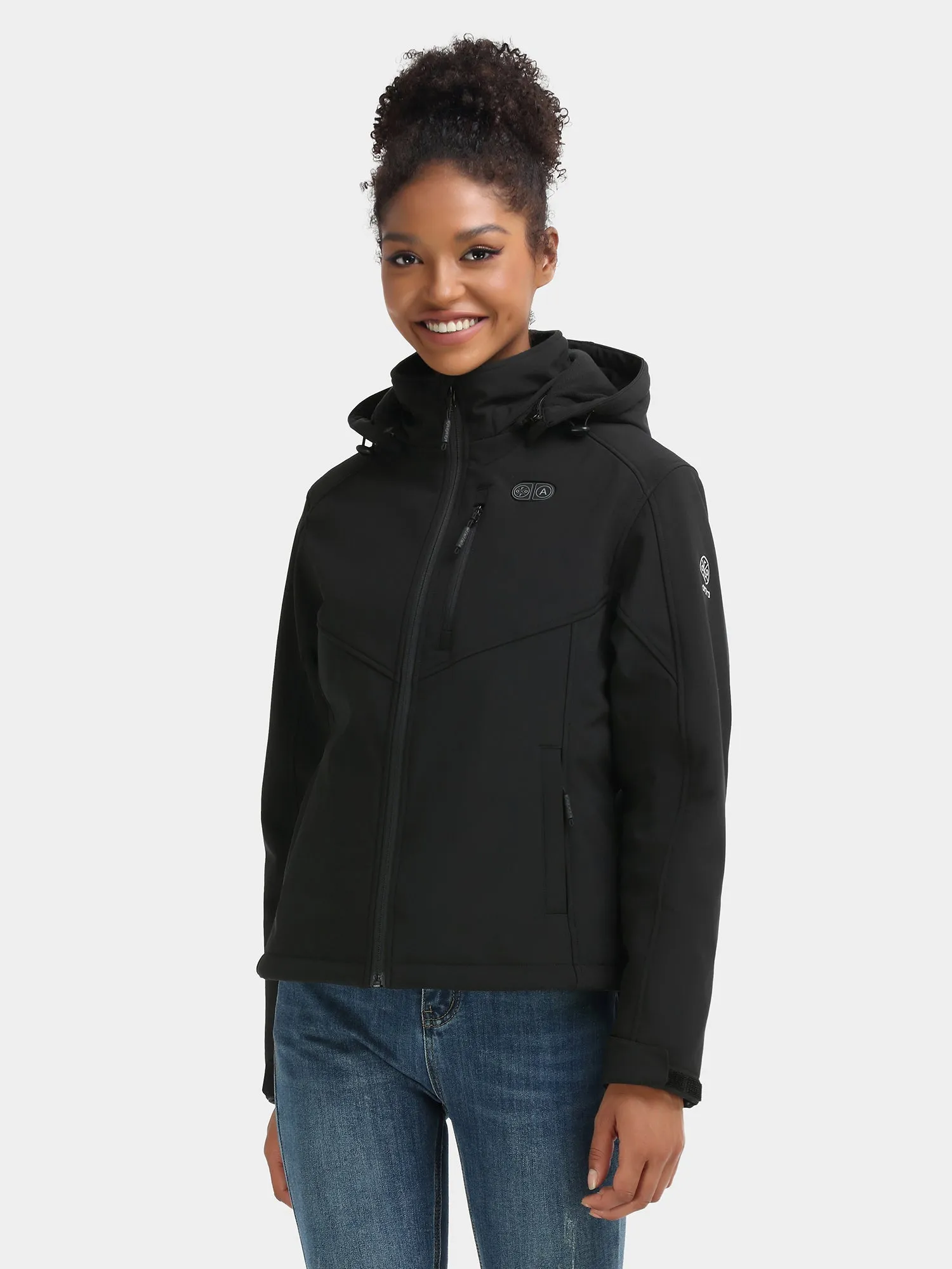 Women's Heated Dual Control Jacket with 5 Heating Zones (Chest Heating)