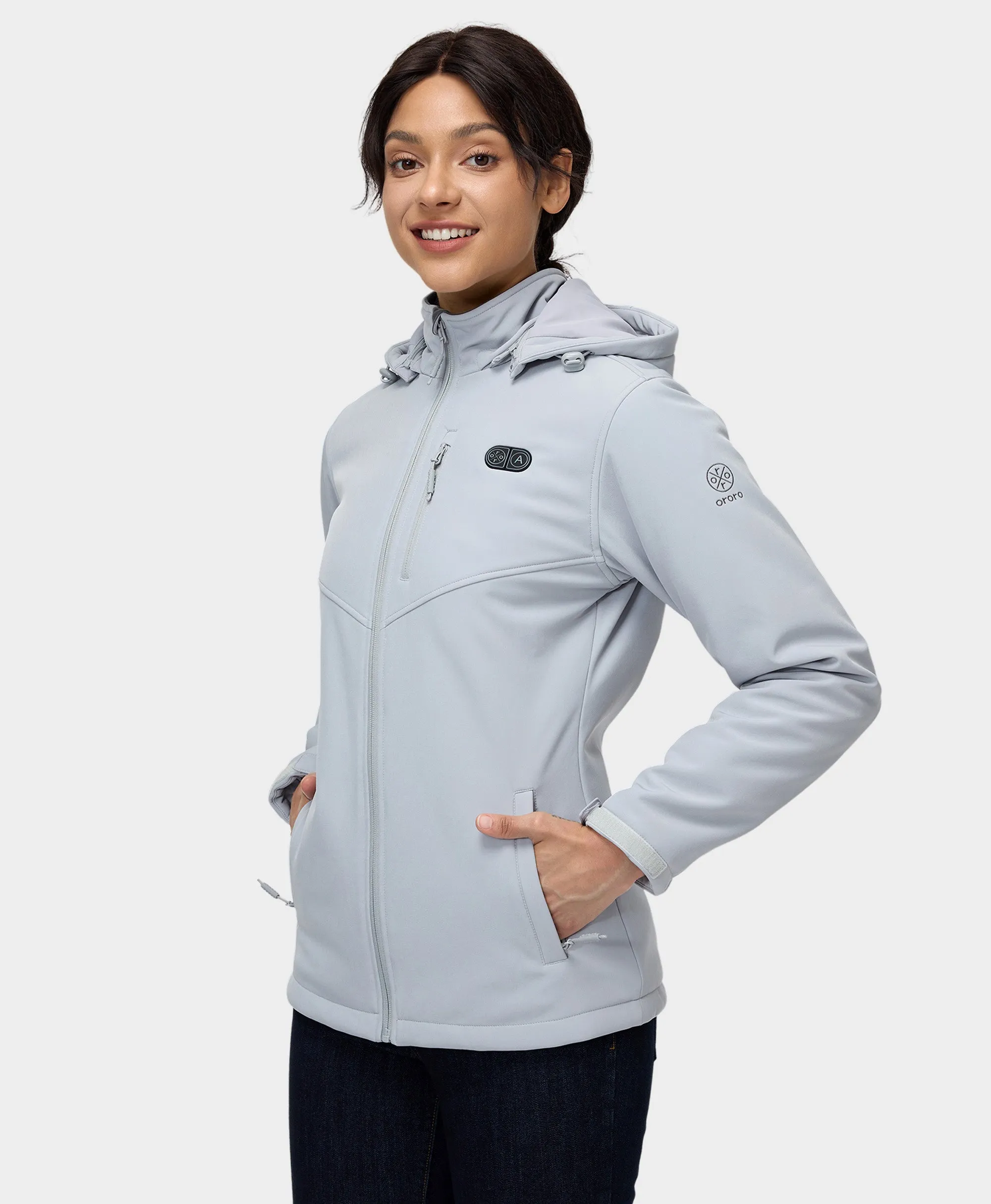 Women's Heated Dual Control Jacket with 5 Heating Zones (Pocket Heating) (Apparel Only)