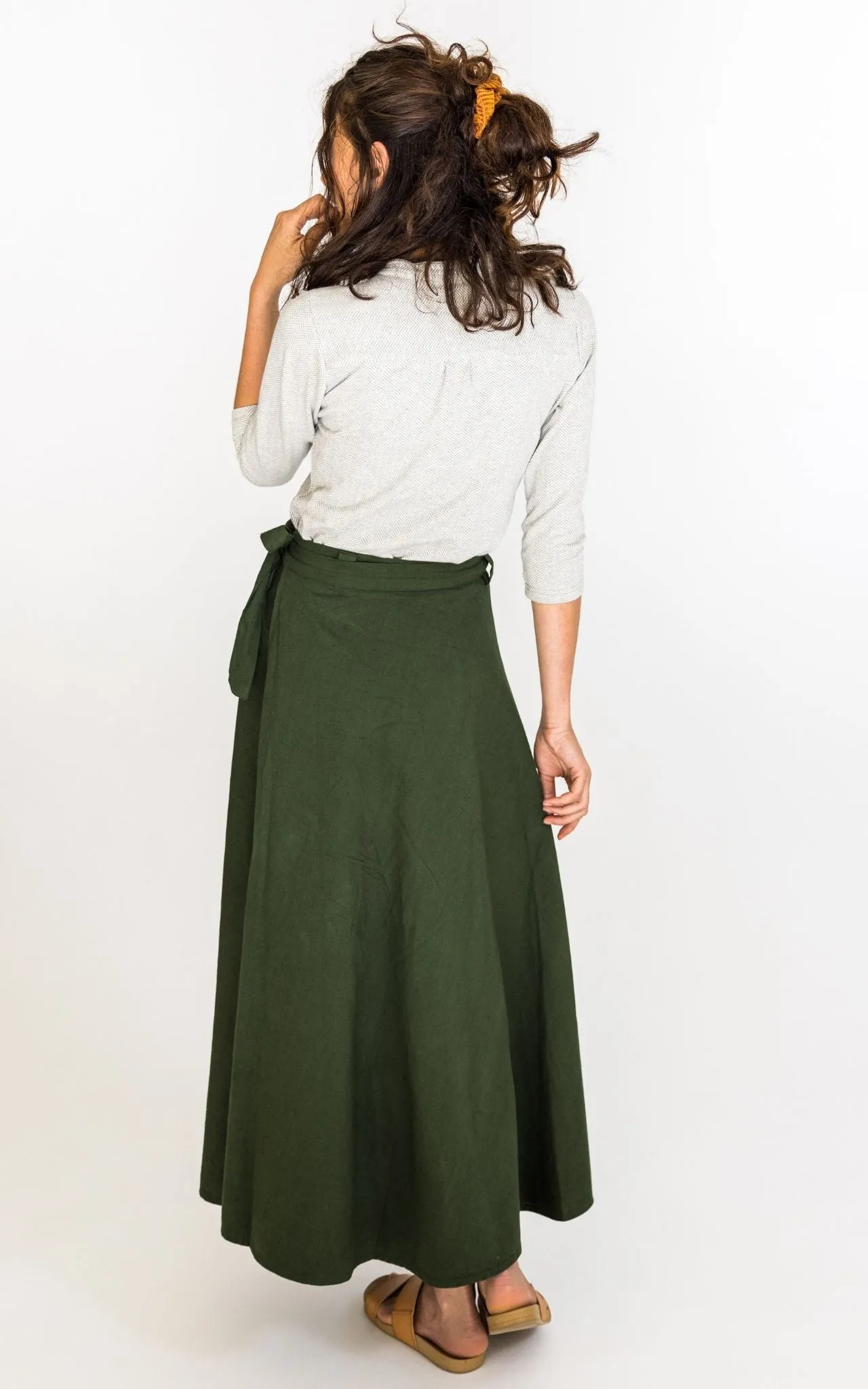 Wrap Skirt - Green