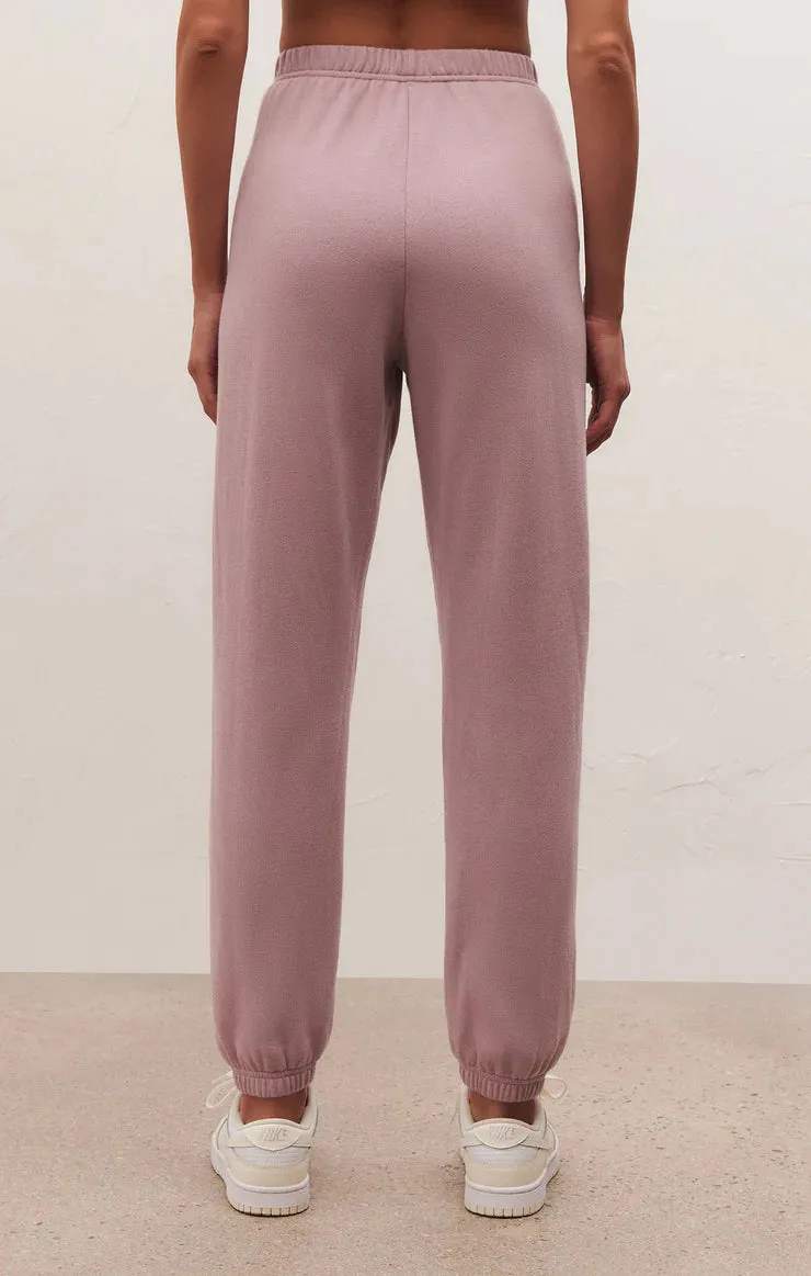 ZSU Classic Gym Sweatpants Jogger in Mauve