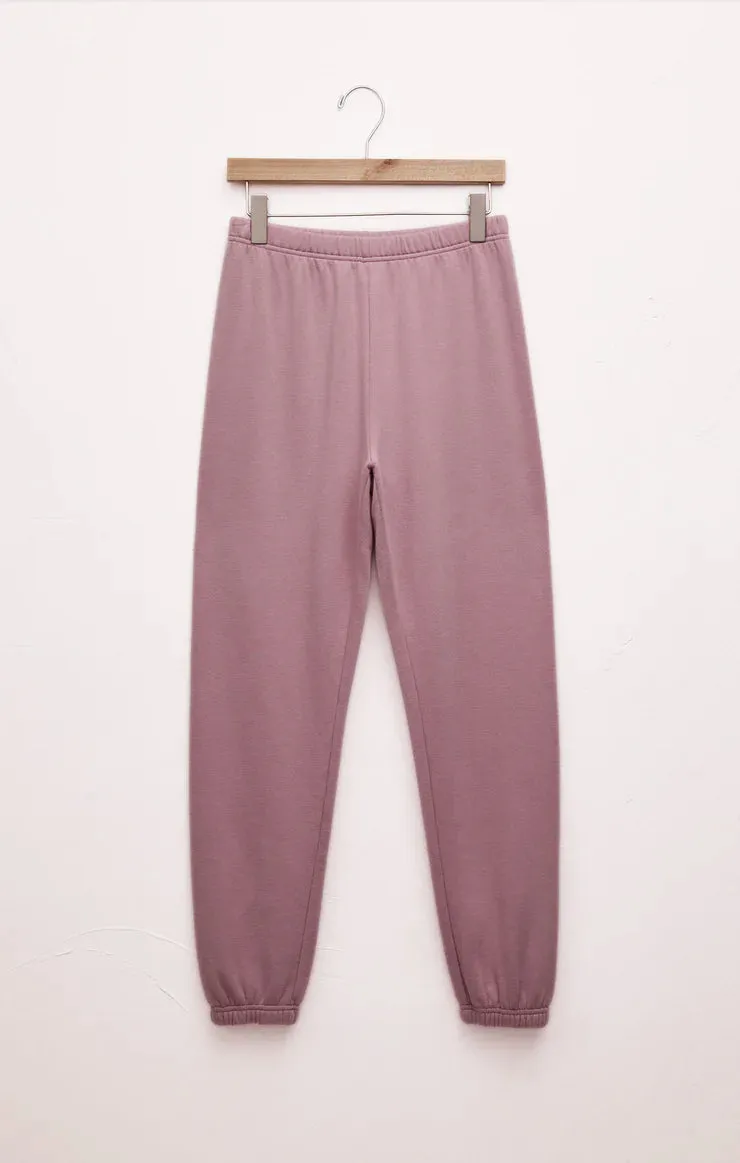 ZSU Classic Gym Sweatpants Jogger in Mauve