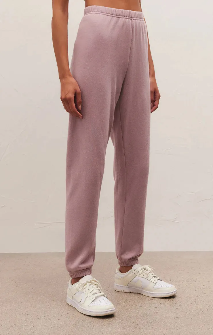 ZSU Classic Gym Sweatpants Jogger in Mauve